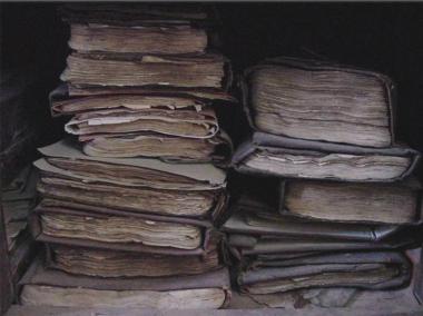 Stacks of manuscripts, Timbuktu